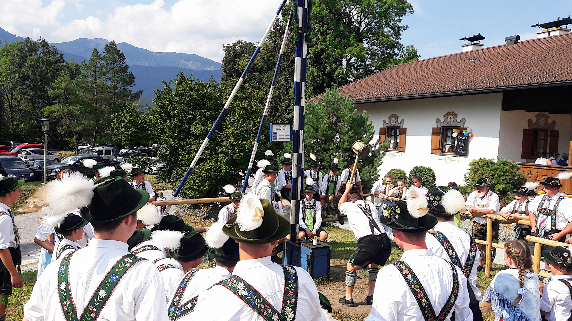 Hau-den-Lukas beim Gaujugendfest in Partenkirchen